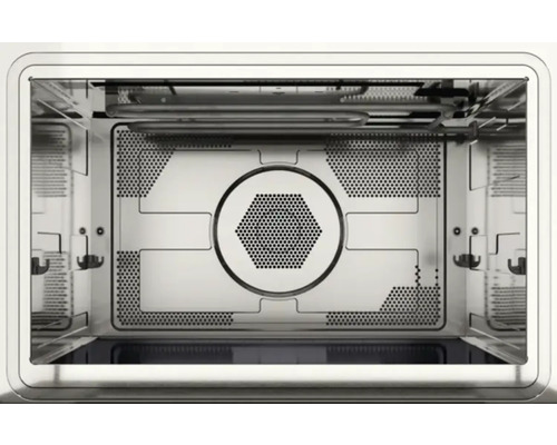 Innenansicht eines Backofens mit Heizelementen