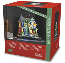 LED Szenerie Konstsmide Haus mit Baum 27,5 x 19,5 x 28,5 cm bunt