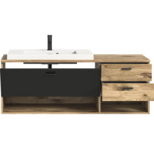 Waschtischunterschrank mit Schubladen und Waschbecken