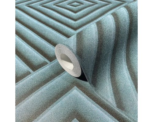 Tapetenrolle mit geometrischem Muster