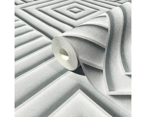 Tapetenrolle mit geometrischem Muster