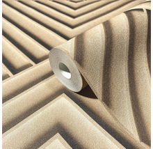 Tapetenrolle mit geometrischem Muster