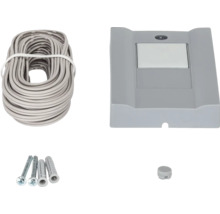 Bewegungsmelder-Set mit Kabel, Schrauben und Dübeln