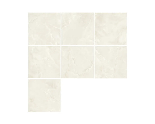 Mehrere quadratische Fliesen mit Marmorierung