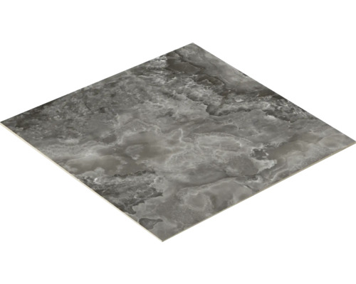 Graue Bodenfliese mit Marmoroptik