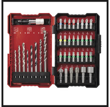 Bohrer und Bit Set in geöffnetem Koffer