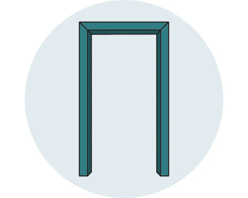 Türrahmen-Illustration