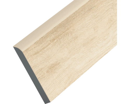 Sockelleiste mit Holzstruktur