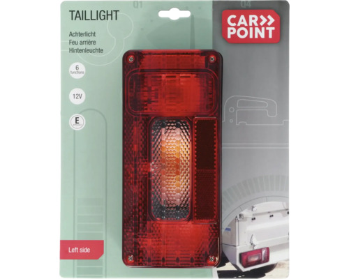 Carpoint Rückleuchte mit sechs Funktionen und zwölf Volt