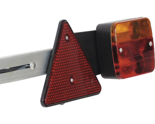 Anhängerleuchte mit Warndreieck