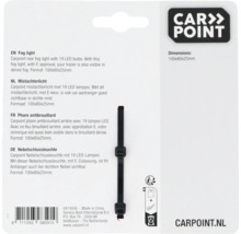 Carpoint Nebelschlussleuchte mit 19 LED-Lampen, 100x80x25 Millimeter