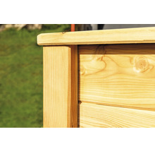 Hochbeet klassisch WESTMANN Klassic 170 x 90 x 84 cm natur