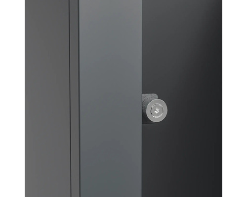 Schranktür mit Schloss