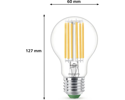 Philips LED Lampe mit den Maßen 60 mm mal 127 mm