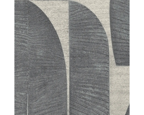 Detailansicht eines Teppichs mit geometrischen Mustern