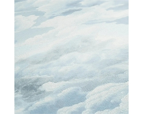 Nahaufnahme einer Tapete mit Wolkenmuster