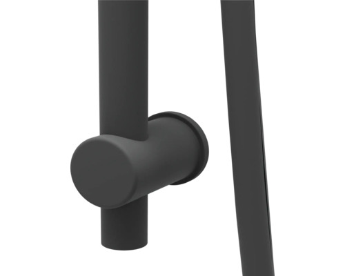 Detailaufnahme eines Handtuchhalters