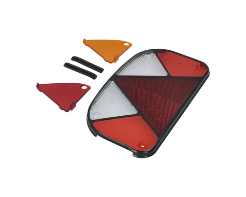 Dreieckiger Anhänger Reflektor mit Montagezubehör