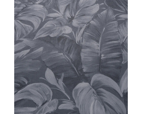 Nahaufnahme eines Stoffes mit Blätterdruck