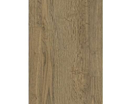 Nahaufnahme eines Laminatbodens in Holzoptik.