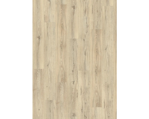 Nahaufnahme von Laminatboden in Holzoptik