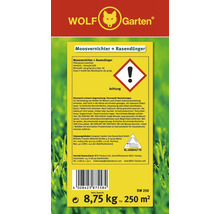 Moosvernichter + Rasendünger WOLF-Garten, 8,75 kg / 250 m² Reg.Nr. 3608-908