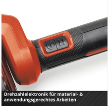 Akku-Oberflächenbürste Einhell PICOBELLA 18/90, inkl. Zubehör, ohne Akku und Ladegerät