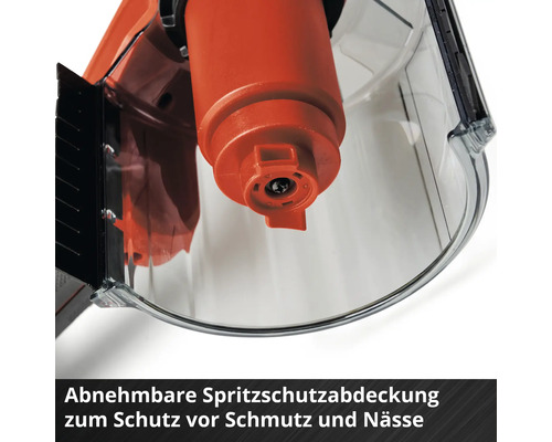 Abnehmbare Spritzschutzabdeckung zum Schutz vor Schmutz und Nässe