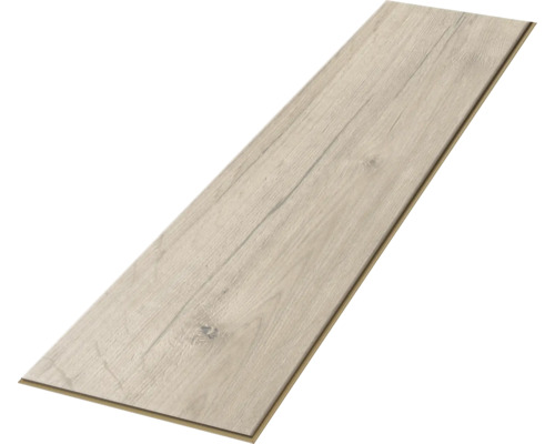 Einzelne Laminatdiele mit Holzoptik.