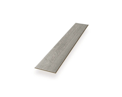 Einzelne Laminatdiele mit Holzstruktur.