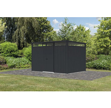 Gartenhaus Karibu Nosten 3 347 x 244,5 cm anthrazit