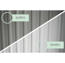 Gartenhaus Karibu Nosten 2 236 x 234,5 cm graualuminium
