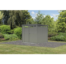 Gartenhaus Karibu Nosten 2 236 x 234,5 cm graualuminium
