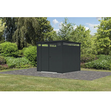 Gartenhaus Karibu Nosten 2 236 x 234,5 cm anthrazit