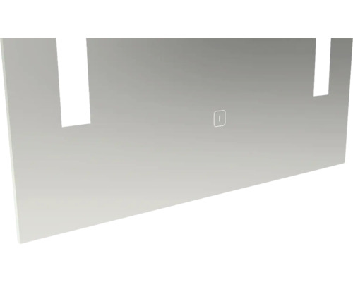 Duschwand aus Glas mit Bedienelement