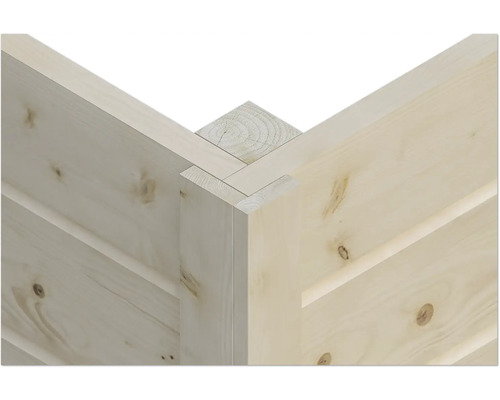 Eckverbindung aus Holz