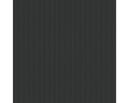 Dunkle Metallfassade mit vertikalen Linien