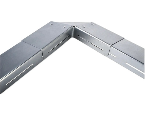 Winkelstück für Kabelkanal aus Metall