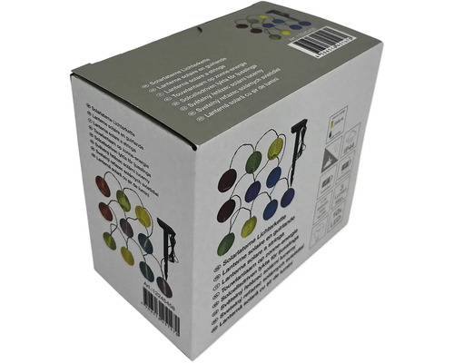 Verpackung einer Solar Lichterkette
