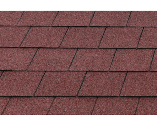 Nahaufnahme von roten Dachschindeln