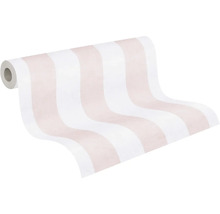 Tapetenrolle mit Streifenmuster
