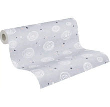 Tapetenrolle mit Kreismuster