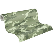 Tapetenrolle mit Camouflage Muster