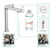 Hansgrohe Aquno Select M81 Küchenarmatur und Claro Harmony Wasserfilter im Überblick