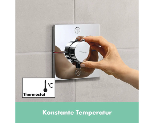 Hansgrohe Thermostat zur Temperaturregelung in der Dusche
