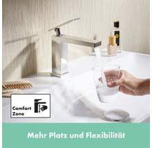 hansgrohe Waschtischarmatur TECTURIS E 110 CoolStart chrom ohne Ablaufgarnitur 73016000
