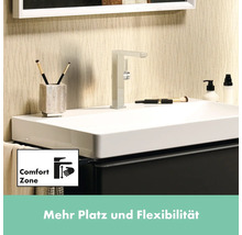 hansgrohe Waschtischarmatur TECTURIS E 210 CoolStart chrom mit Push-Open Ablaufventil 73063000
