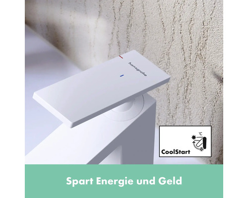 Hansgrohe Armatur mit CoolStart Funktion
