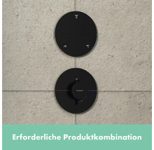 hansgrohe Umstellventil Unterputz SHOWERSELECT COMFORT S für 3 Verbraucher schwarz matt ohne Unterputzgrundkörper 15558670