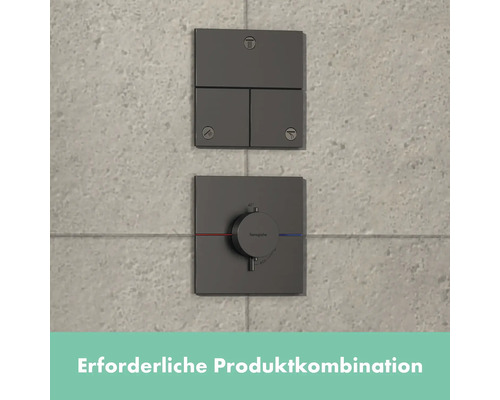 Hansgrohe iBox Universal Unterputzkörper mit Fertigset für Thermostat und Absperrventil
